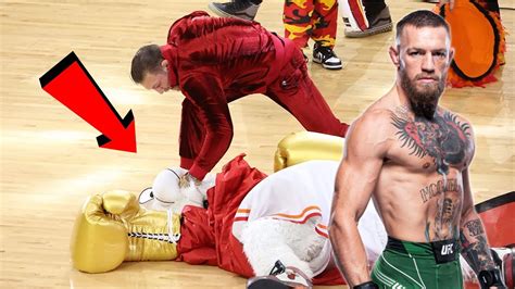 McGregor's Vicious Knockout Leaves Mascot Reeling
